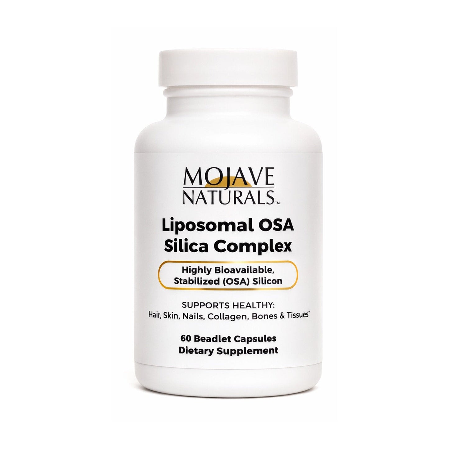 Liposomal OSA Silica Complex, 5 mg, 60 Veggie Beadlet Capsules
