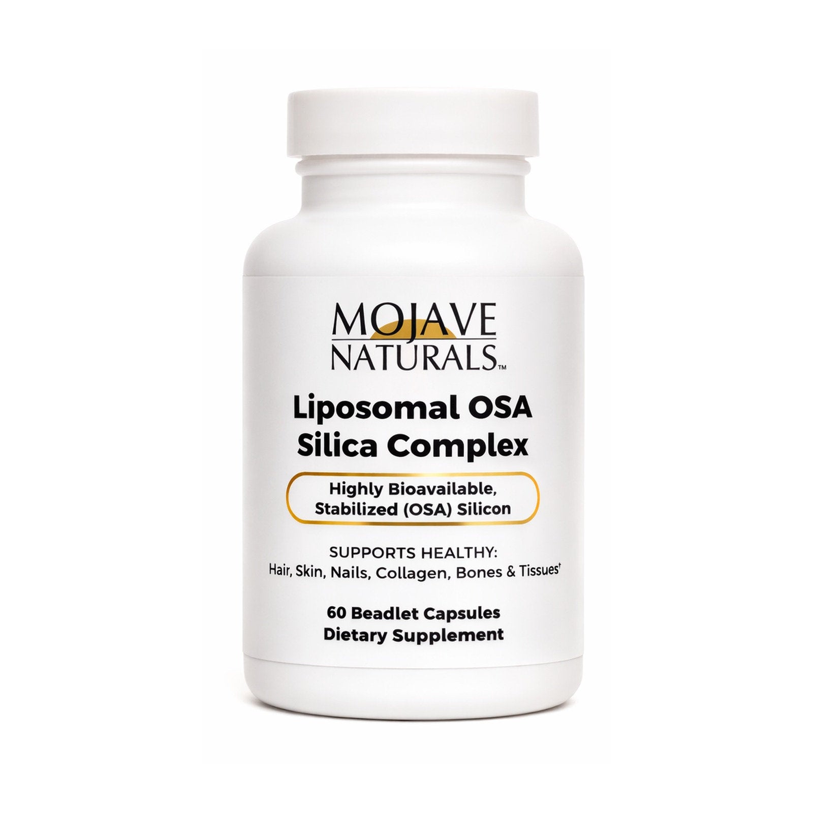 Liposomal OSA Silica Complex, 5 mg, 60 Veggie Beadlet Capsules