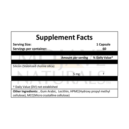 Liposomal OSA Silica Complex, 5 mg, 60 Veggie Beadlet Capsules